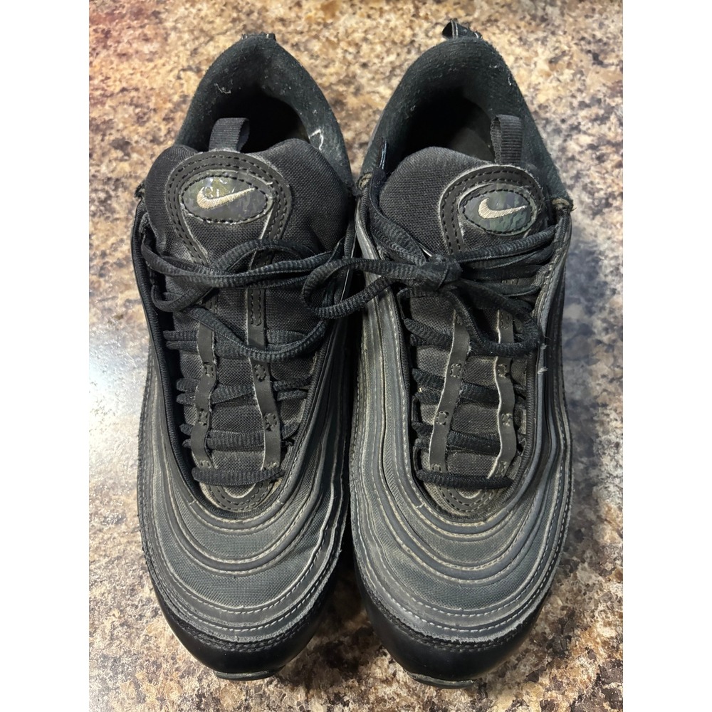 Nike Air Max 97 Triple Black Iridescent DH0558-001 Mens Size 9.5‎ Running Shoes